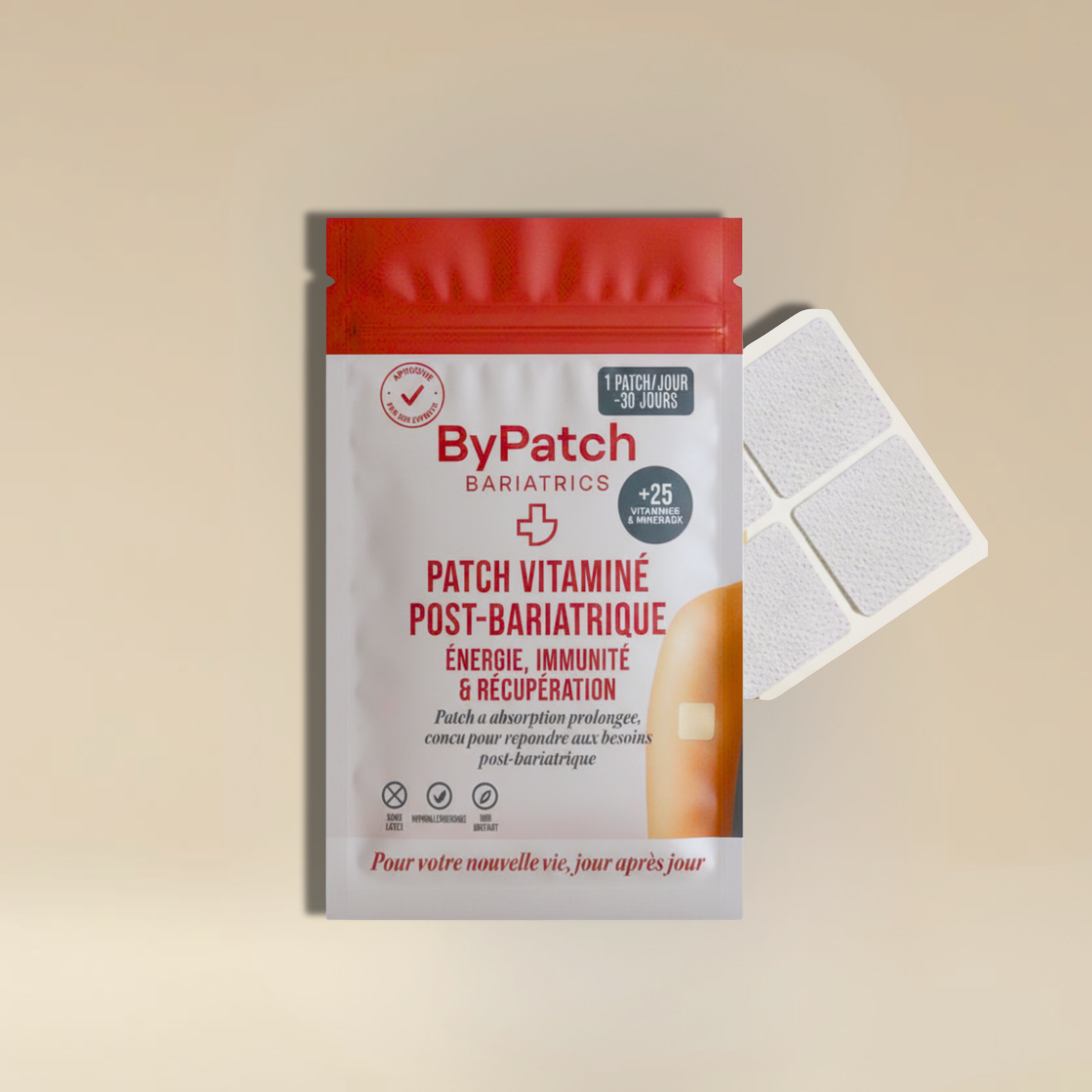 Patch vitamines post-bariatrique
